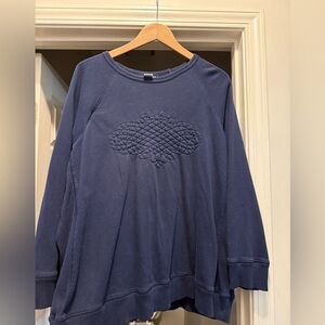 Avenue Quilted Sweatshirt